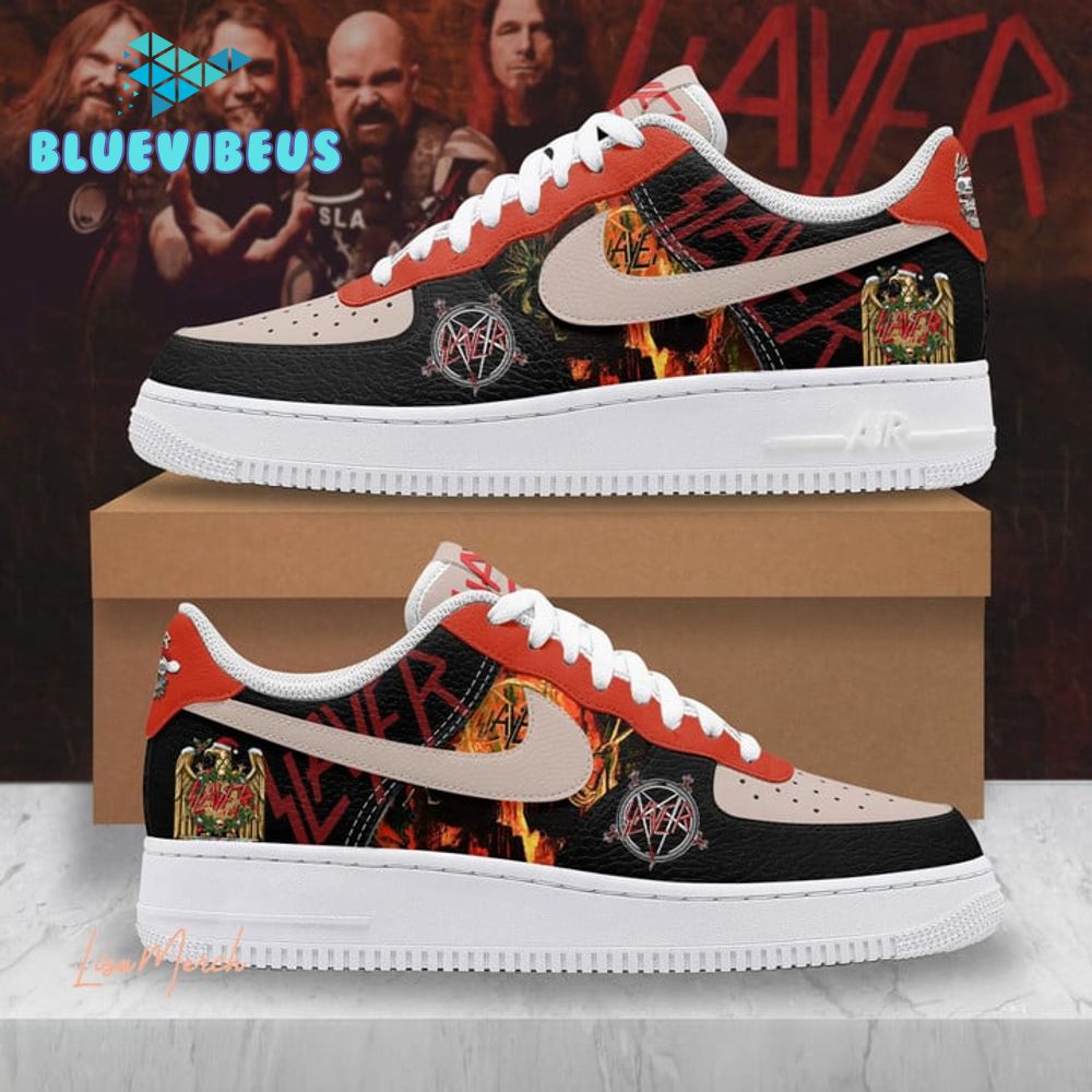 Slayer Band 2024 Christmas Limited Edition Nike Air Force 1