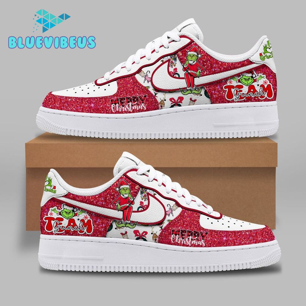 Team Grinch Merry Christmas 2024 Air Force 1