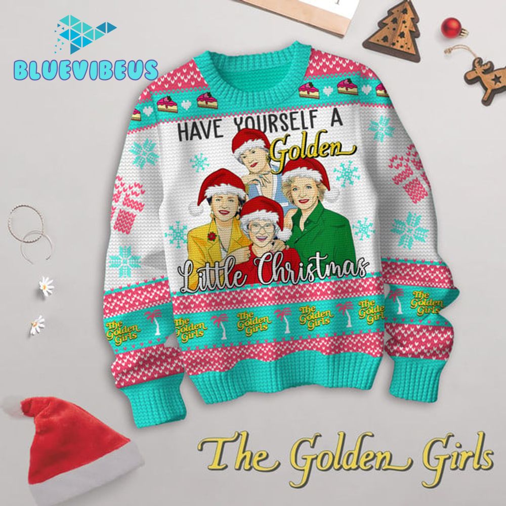 The Golden Girls Have Yourself A Golden Little Christmas Sweater