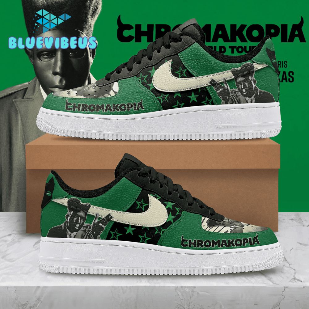 Tyler the Creator Chromakopia World Tour 2025 Air Force 1