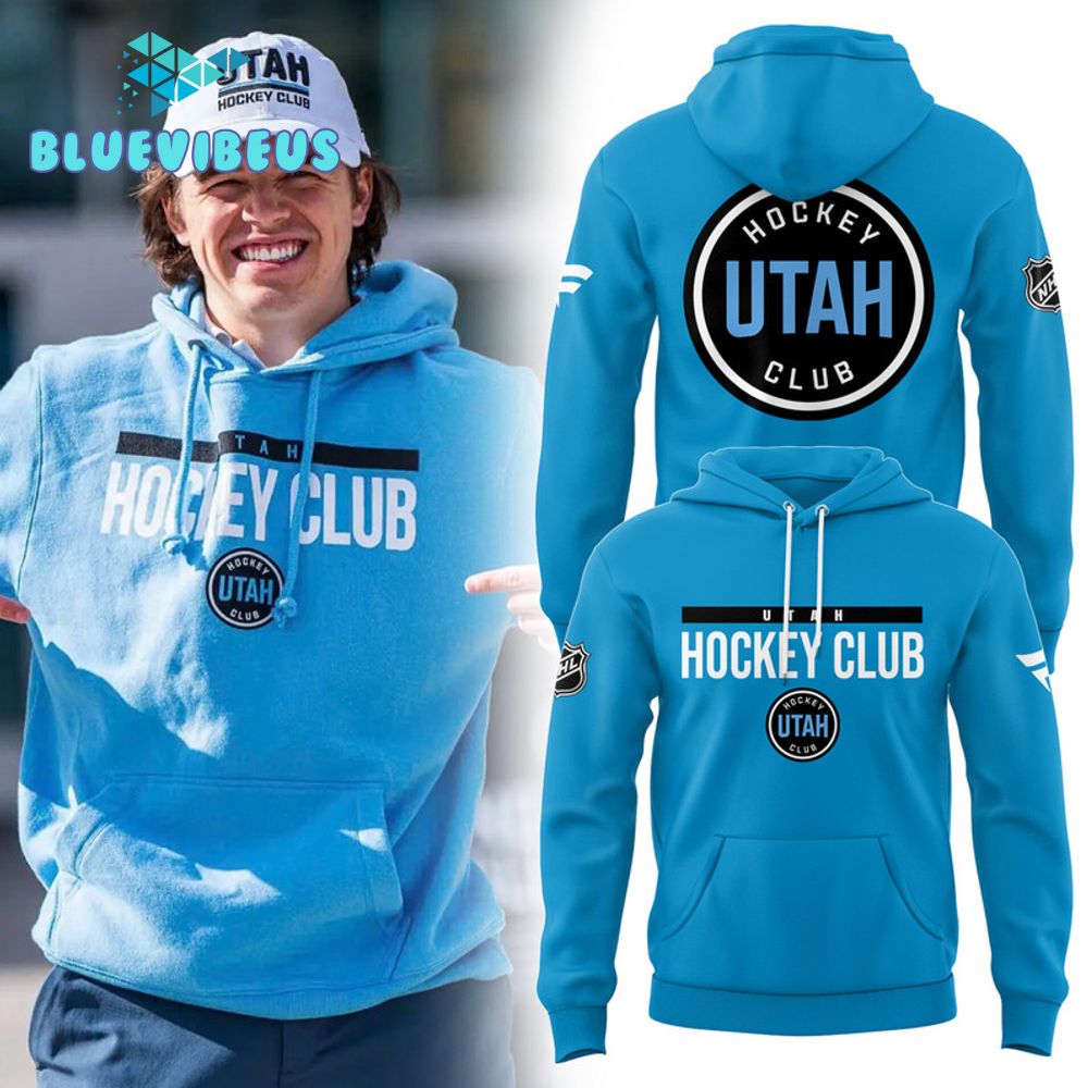 Utah Hockey Club Limited Edition Blue Hoodie