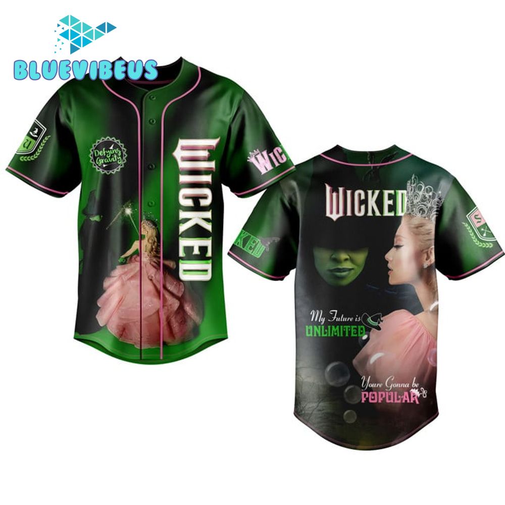 Wicked My Future In Unlimited Special Baseball Jersey