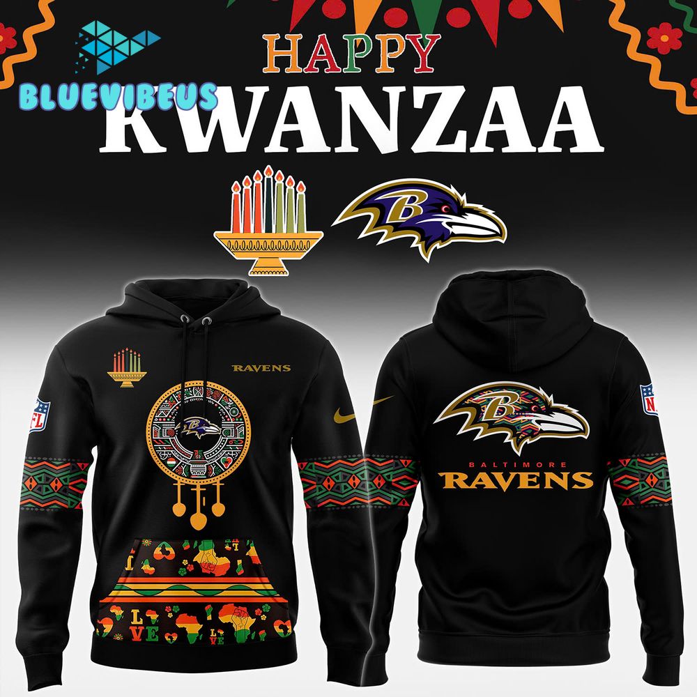 Detroit Lions NFL Happy Kwanzaa 2025 Nike Hoodie