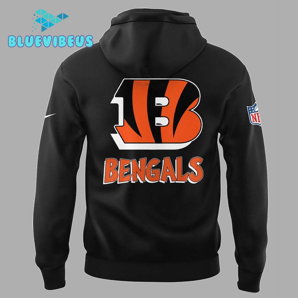 Bart Simpson Charcoal Cincinnati Bengals NFL 2024 Unisex Hoodie