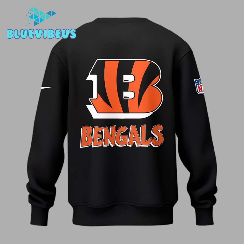 Bart Simpson Charcoal Cincinnati Bengals NFL 2024 Unisex Sweatshirt