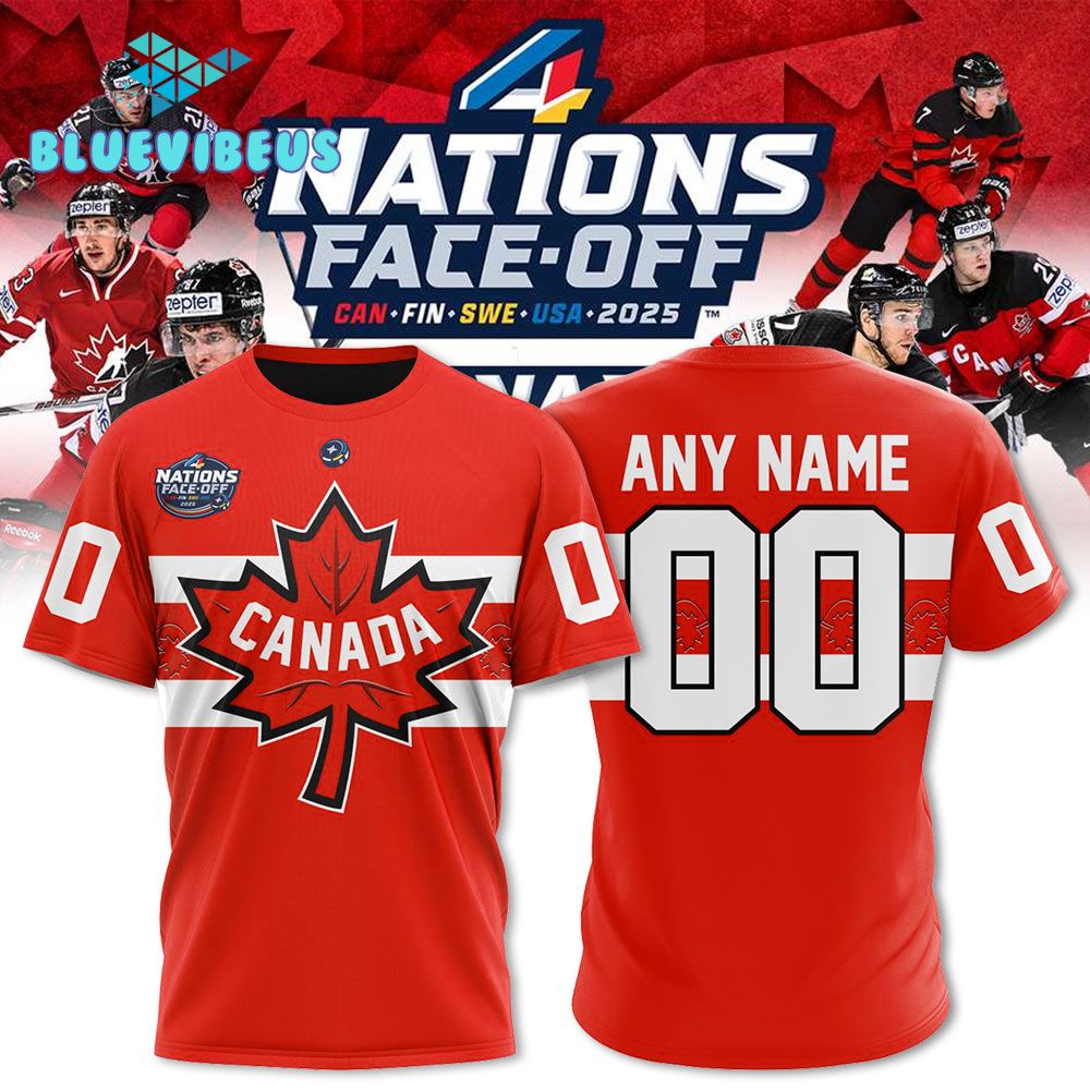 USA Hockey Home 4 Nations Face-Off 2025 Shirt