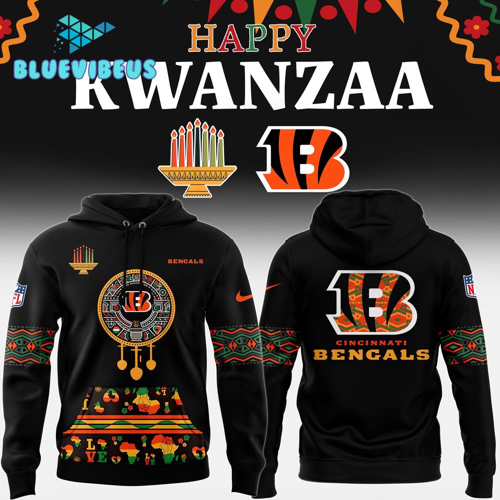 Houston Texans NFL Happy Kwanzaa 2025 Nike Hoodie