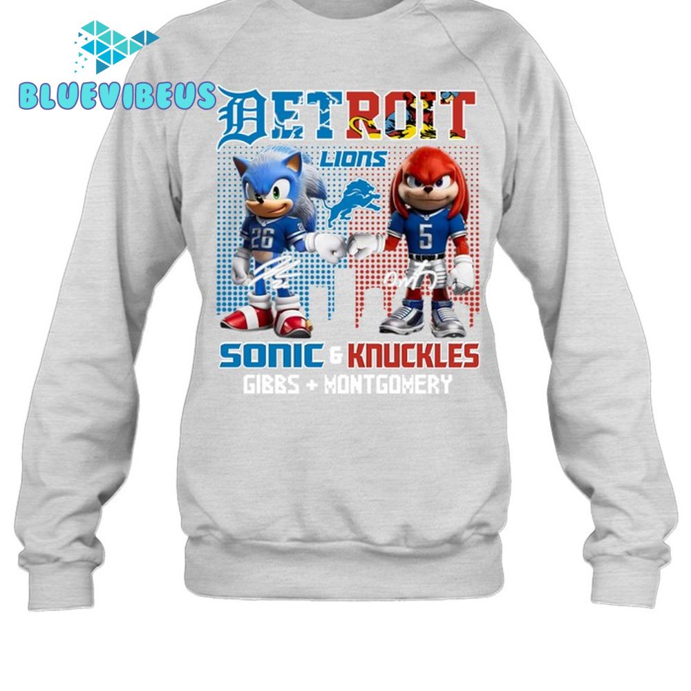 Detroit Lions x Sonic & Knuckles Limited  Sweatshirt