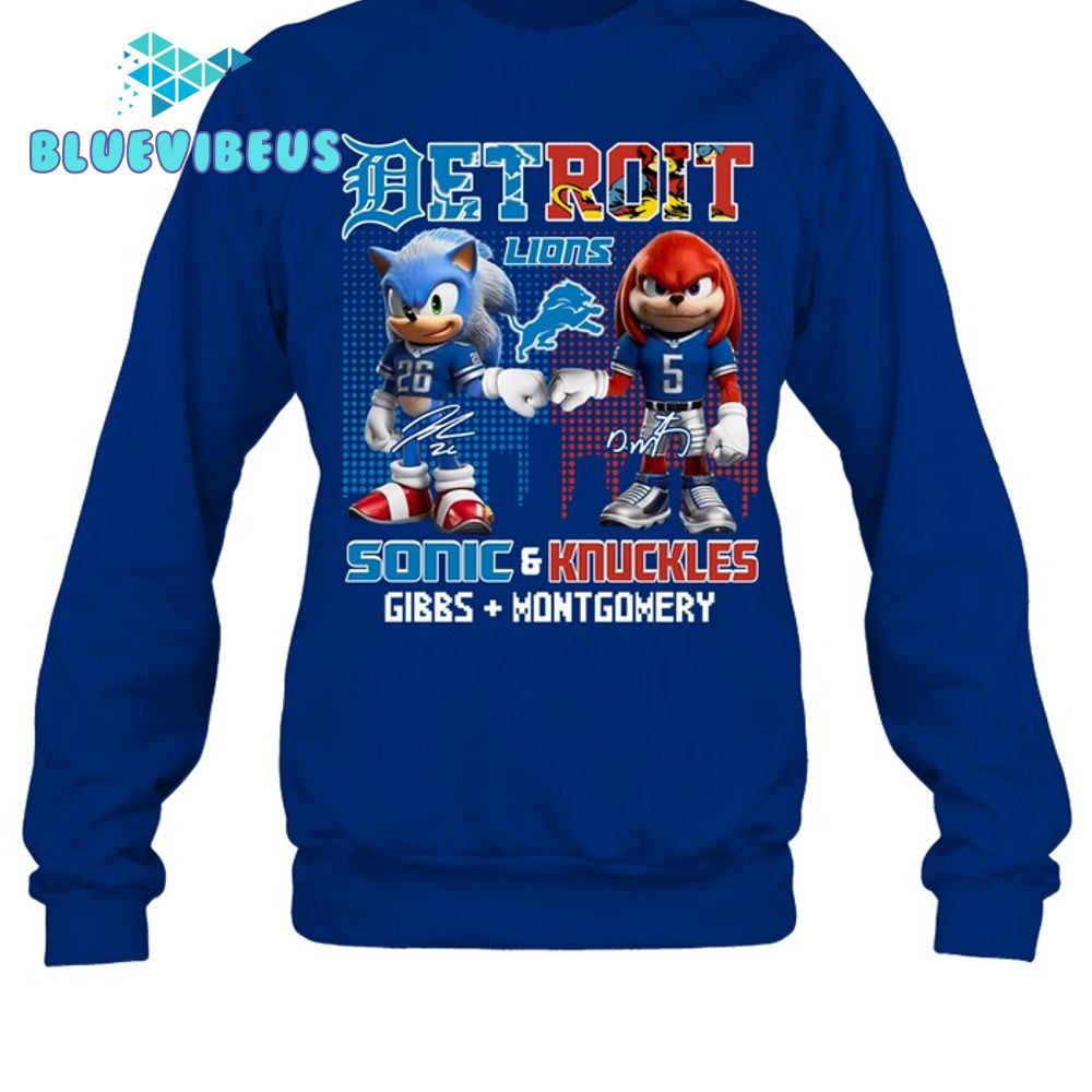 Detroit Lions x Sonic & Knuckles Limited  Sweatshirt