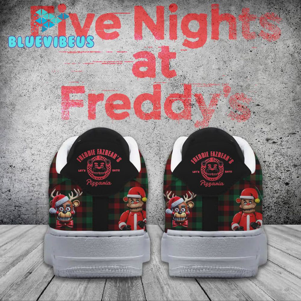 Five Nights at Freddy’s Christmas 2024 Air Force 1 Sneakers