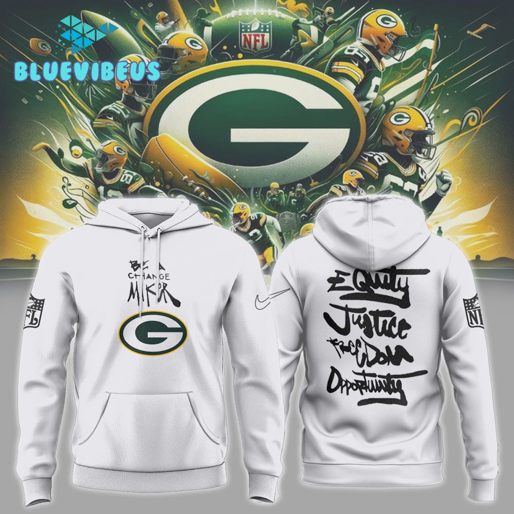 Green Bay Packers NFL Be A Change Maker Hoodie