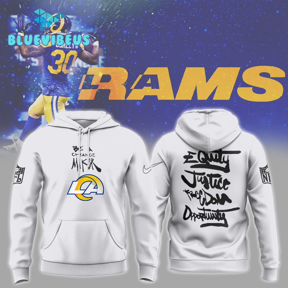 Los Angeles Chargers NFL Be A Change Maker Hoodie