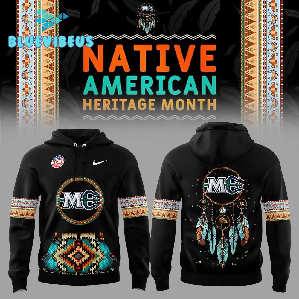 Maine Mariners ECHL Native American Heritage Month Hoodie, Pants, Cap