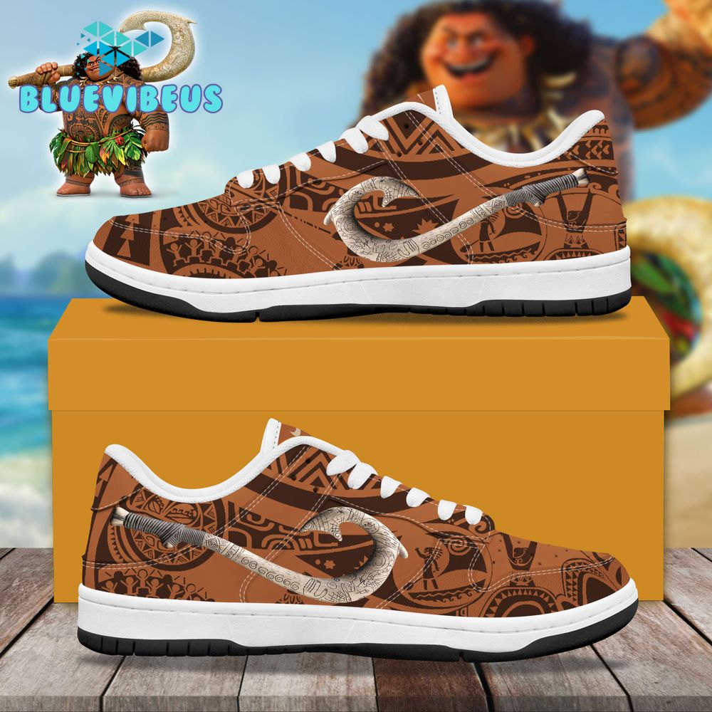 Maui In Moana Disney Air Force 1 Sneakers