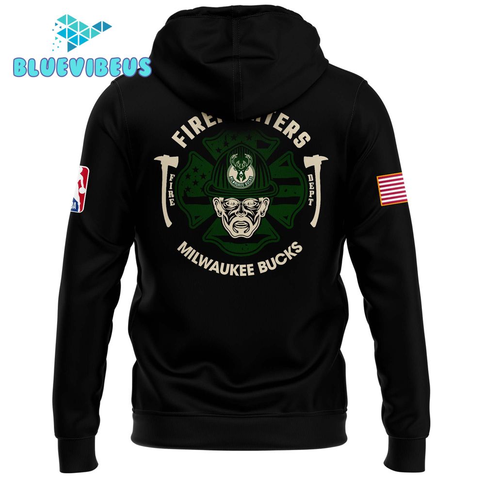 Milwaukee Bucks x Firefighter Appreciation Night Hoodie