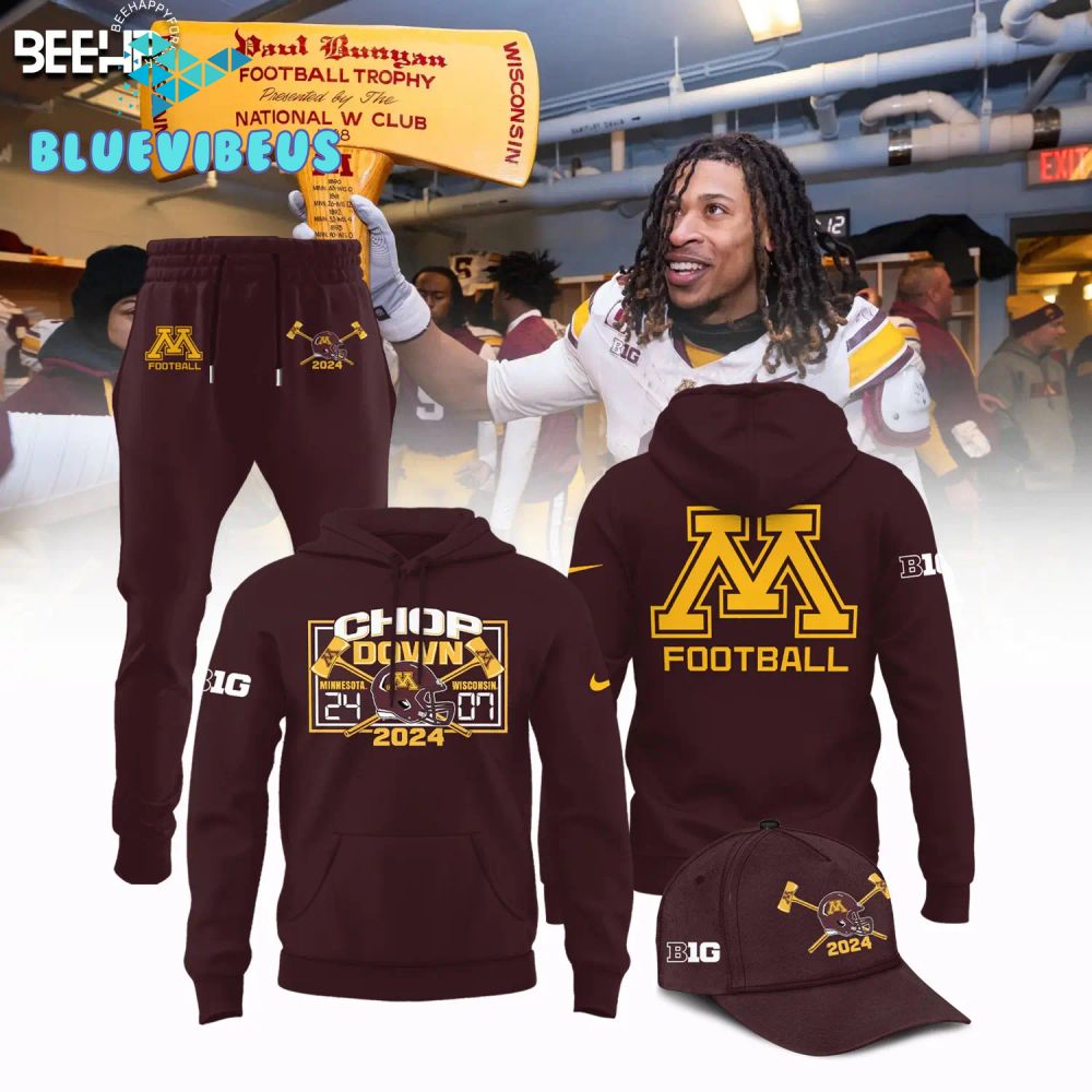 Minnesota Golden Gophers vs Wisconsin Badgers 2024 Hoodie, Pants, Cap