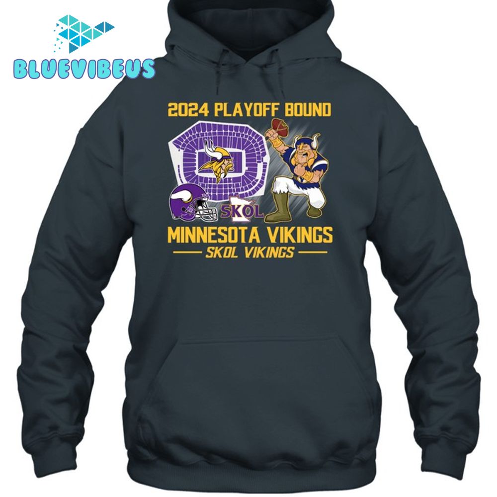 Minnesota Vikings 2024 Playoff Bound Hoodie