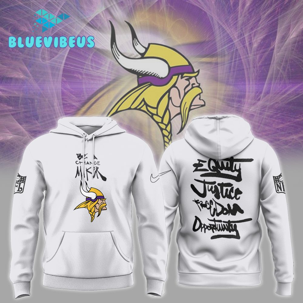 Minnesota Vikings NFL Be A Change Maker Hoodie