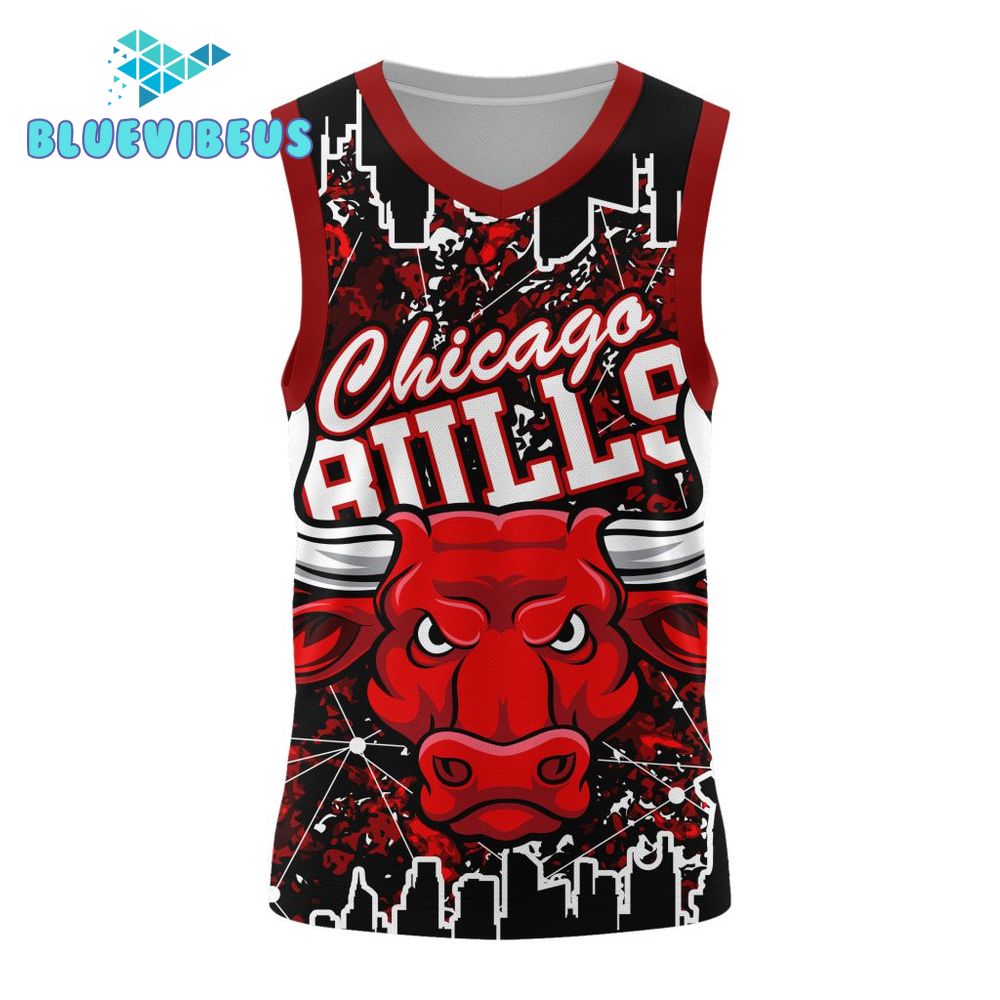 NBA Chicago Bulls Design Concept Basketball Jersey