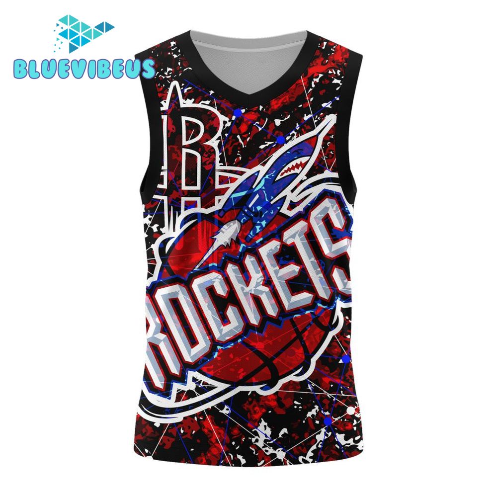 NBA Houston Rockets Design Concept Basketball Jersey