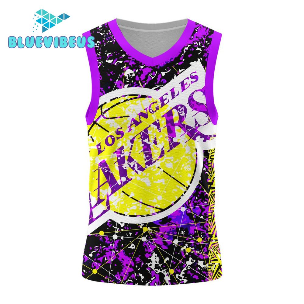 NBA Los Angeles Lakers Design Concept Basketball Jersey