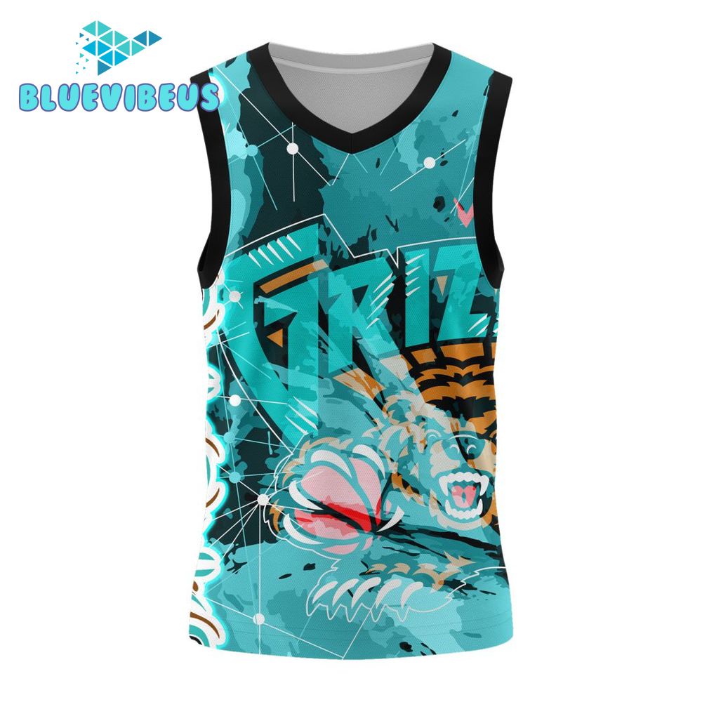 NBA Memphis Grizzlies Design Concept Basketball Jersey