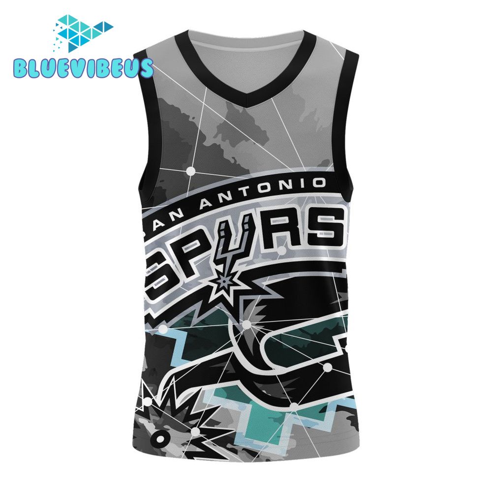 NBA San Antonio Spurs Wizards Design Concept Basketball Jersey