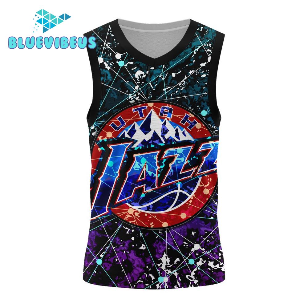 NBA Utah Jazz Wizards Design Concept Basketball Jersey