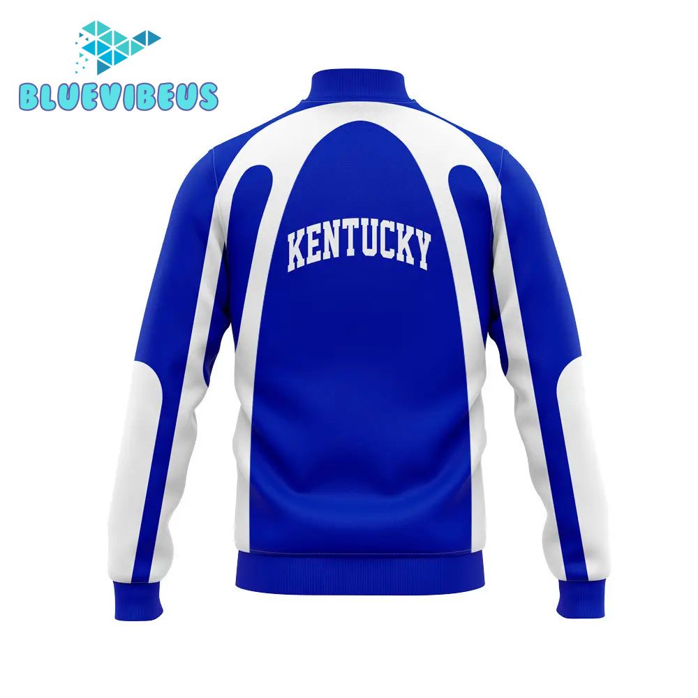 New Gear Kentucky Wildcats Blue Nike Baseball Jacket