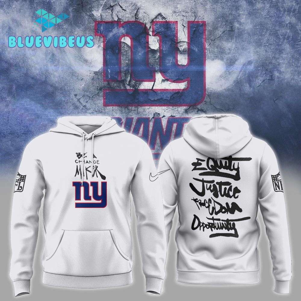 New York Giants NFL Be A Change Maker Hoodie