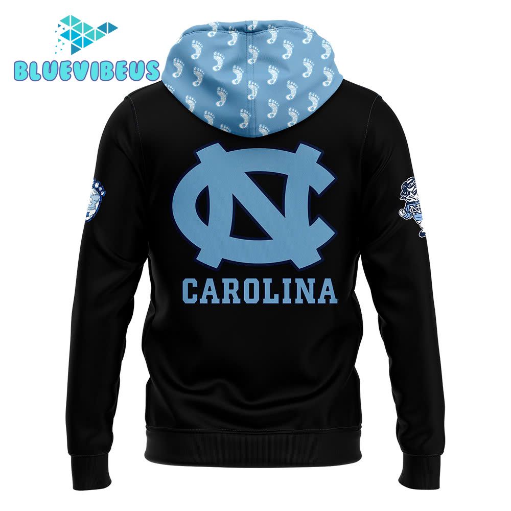 North Carolina Tar Heels Football 2024 Black Hoodie