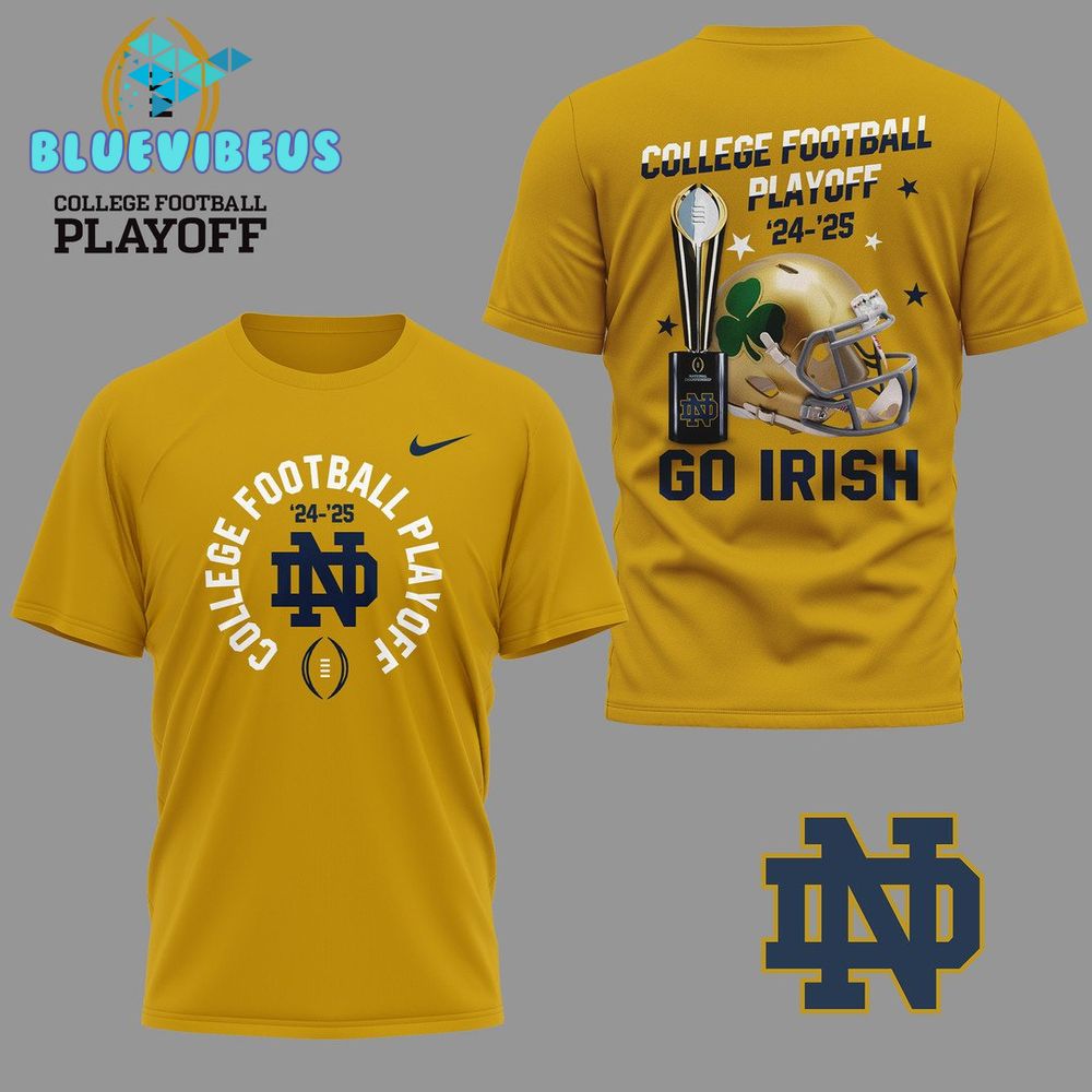 Notre Dame 2024–25 College Football Playoff Nike Shirt