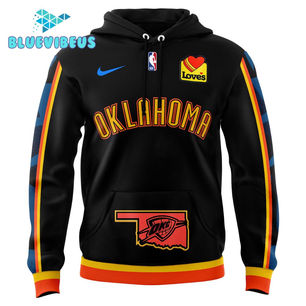 Oklahoma City Thunder 2024 Nike City Edition Swingman Hoodie