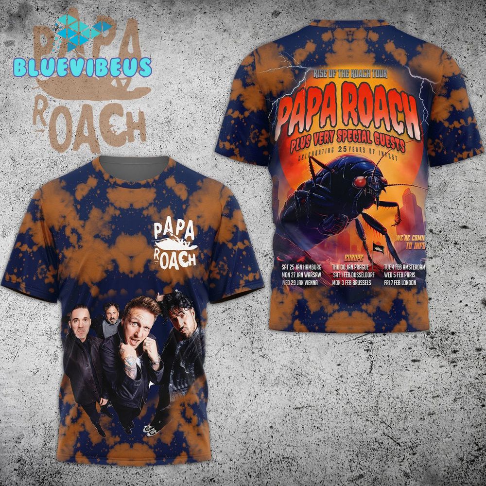 Papa Roach Plus Very Special Guests Shirt