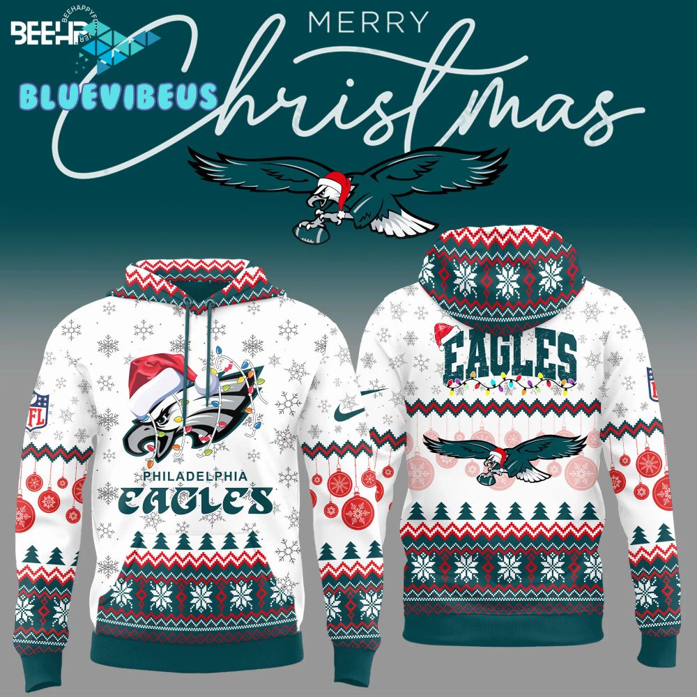 Philadelphia Eagles 2024 Merry Christmas Hoodie