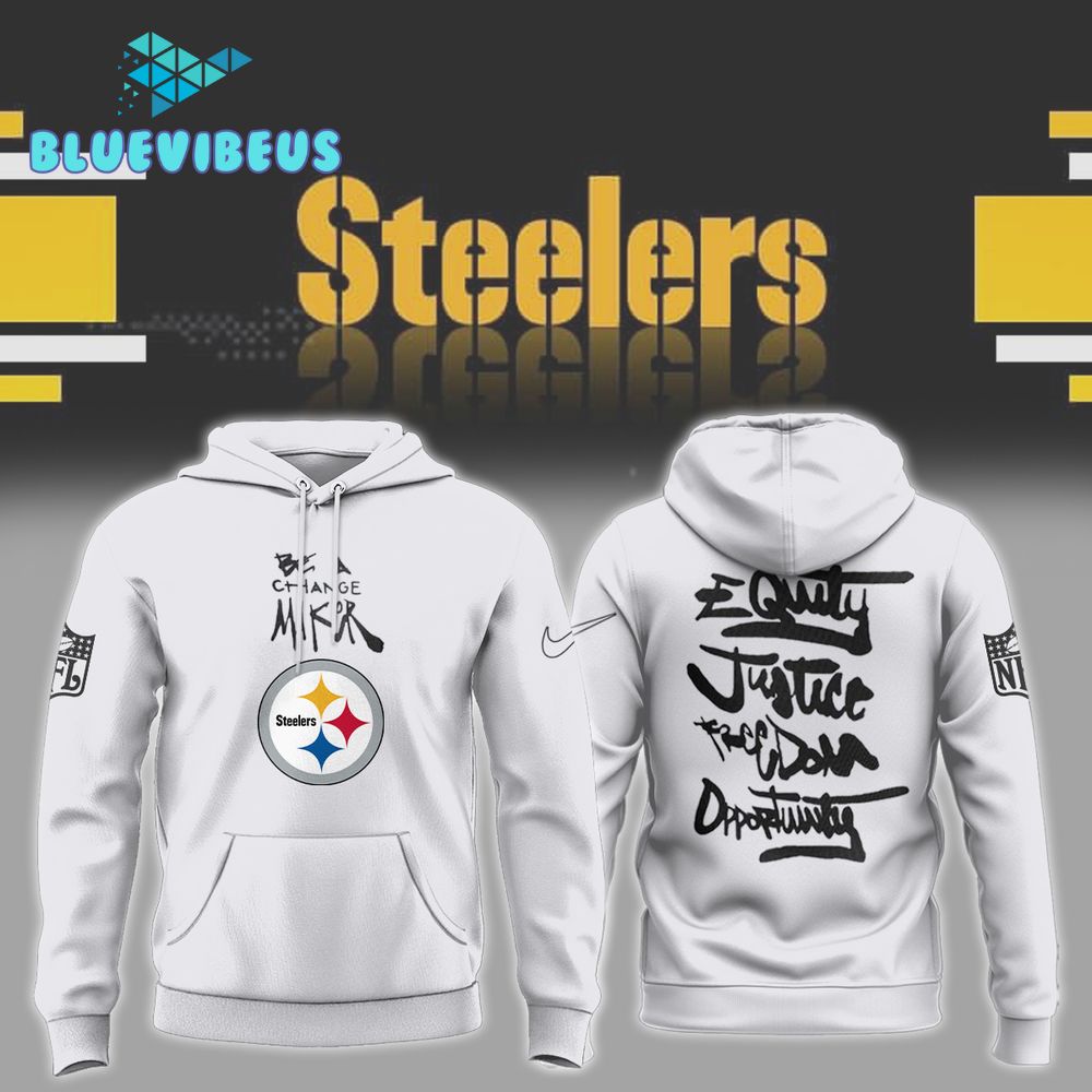 Pittsburgh Steelers NFL Be A Change Maker Hoodie