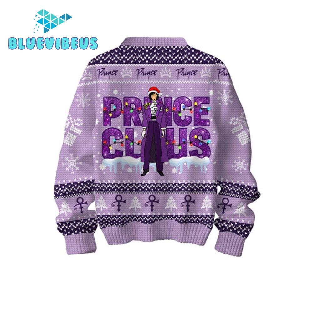 Prince Purple Reign Christmas Sweater