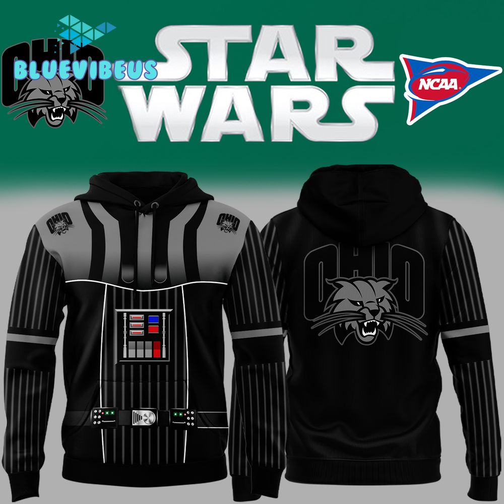 Star Wars x Ohio Bobcats Limited Black Hoodie