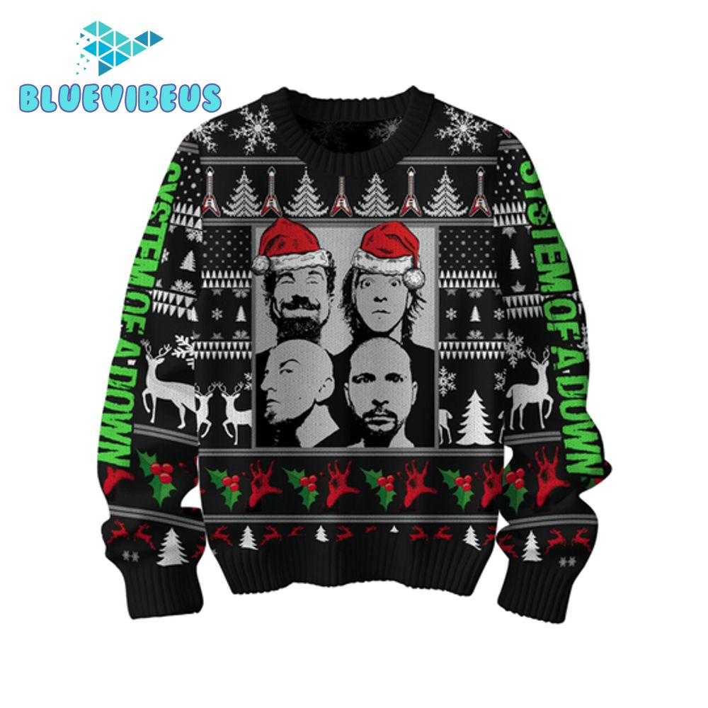 System of a Down Christmas Premium Sweater