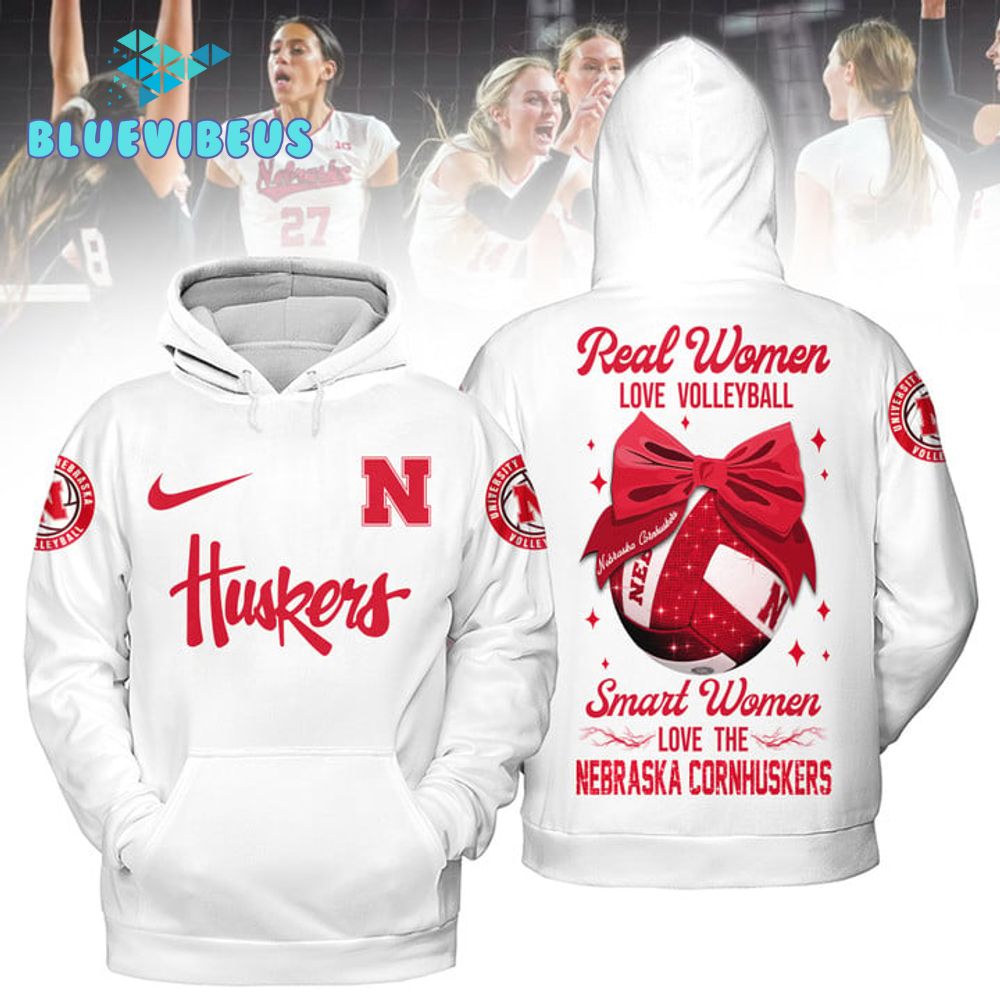 Volleyball Womens Nebraska Cornhuskers Red Hoodie