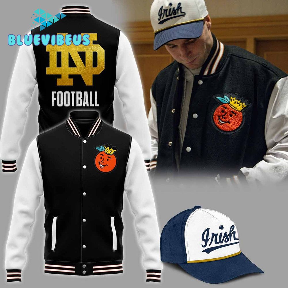 Notre Dame Coach Marcus Freeman CLOVER Baseball Jacket