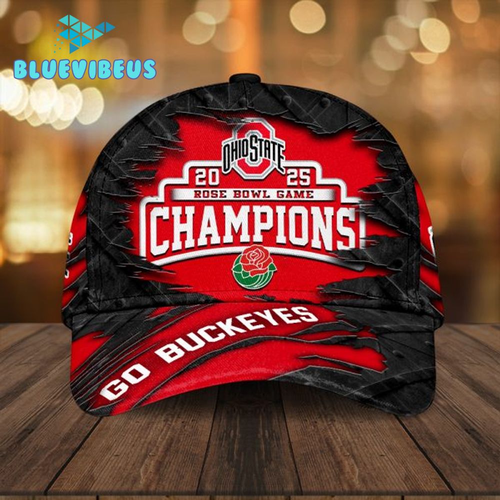 Ohio State Buckeyes Rose Bowl 2025 Game Classic Cap